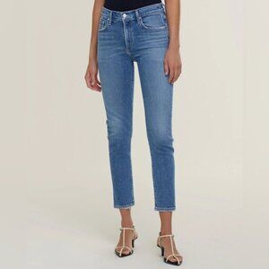 Agolde mid rise Toni size 25 lyocell cotton denim